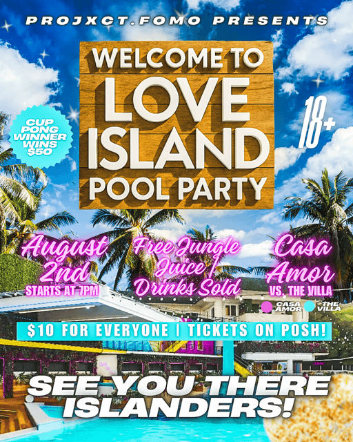 CASA AMOR (PINK) VS. THE VILLA (BLUE) WELCOME TO LOVE ISLAND | Project ...