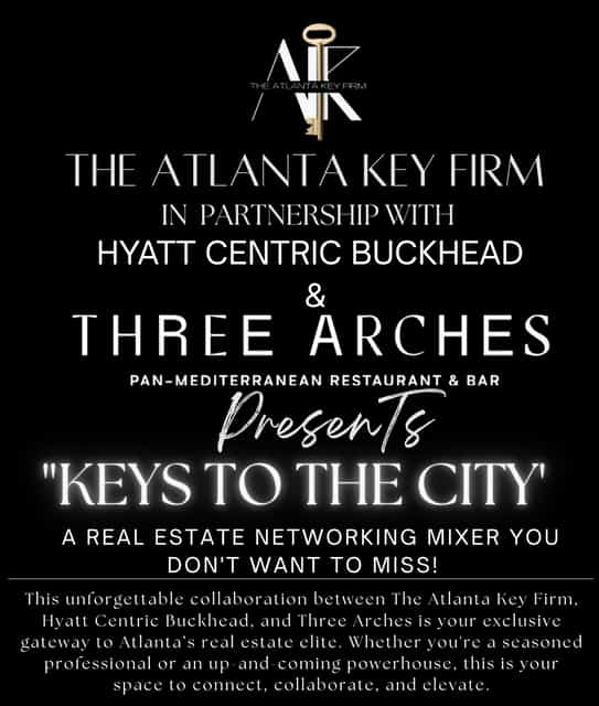 KEYS TO THE CITY | The Atlanta Key Firm Partners | Thu, Nov 13, 2025 ...