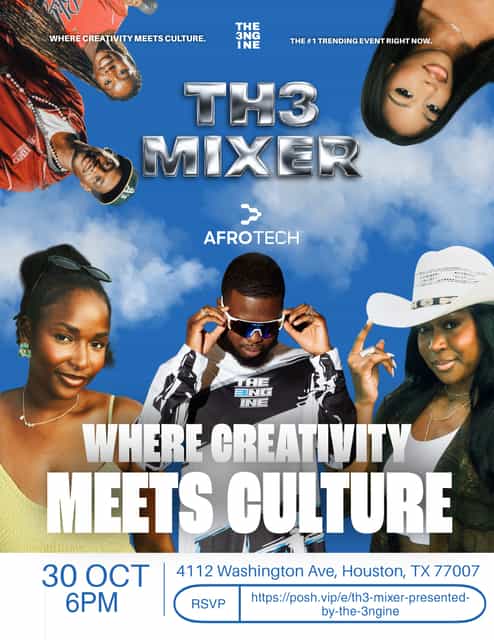 TH3 MIXER presented by THE 3NGINE | Blavity, Inc. | Thu, Oct 30, 2025 ...