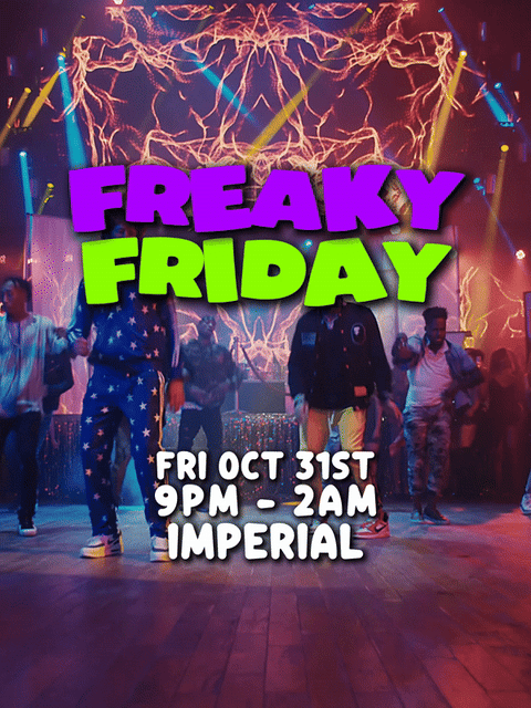FREAKY FRIDAY: The OFFICIAL Halloween Bash @Imperial | The Social Club ...