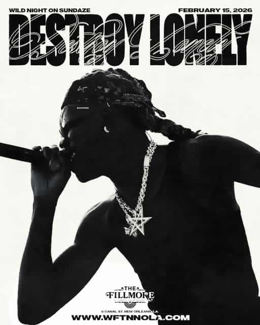 Bacchus After Party feat. Destroy Lonely | Top Level | Sun, Feb 15 ...