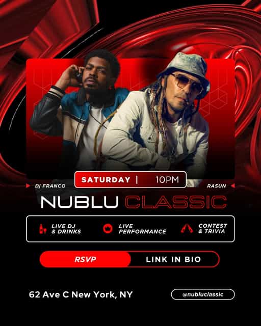Rasun Concert | NUBLU | Sat, Jan 24, 2026 | Nublu