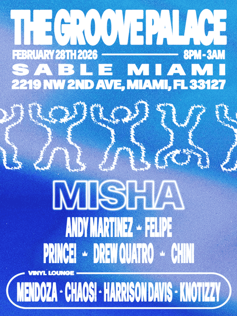 The Groove Palace at Sable Miami | The Groove Palace | Sat, Feb 28