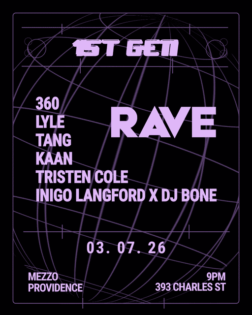 1ST GEN: RAVE Brown | 1st Gen | Sat, Mar 7, 2026 | MEZZO LOUNGE