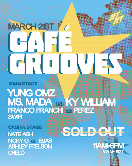Café Grooves - 1 Year Anniversary | Café Grooves | Sat, Mar 21