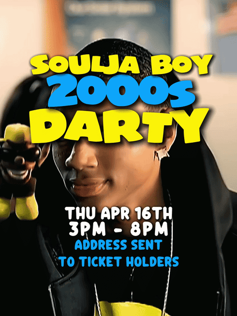 SOULJA BOY: 2000s Throwback Darty – CLT Spring Fest 2026 (18+) | The ...