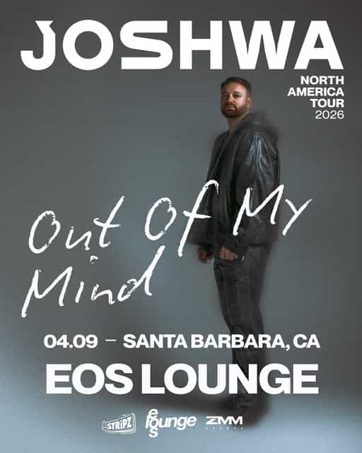 JOSHWA | ZMM Events | Thu, Apr 9, 2026 | EOS Lounge