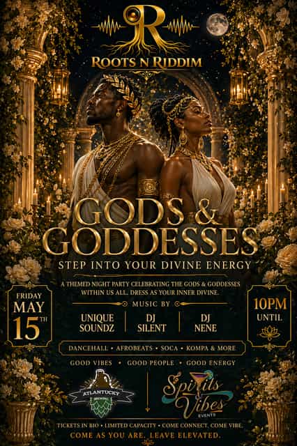 Roots N Riddim | Spirits & Vibes Events | Fri, May 15, 2026 ...