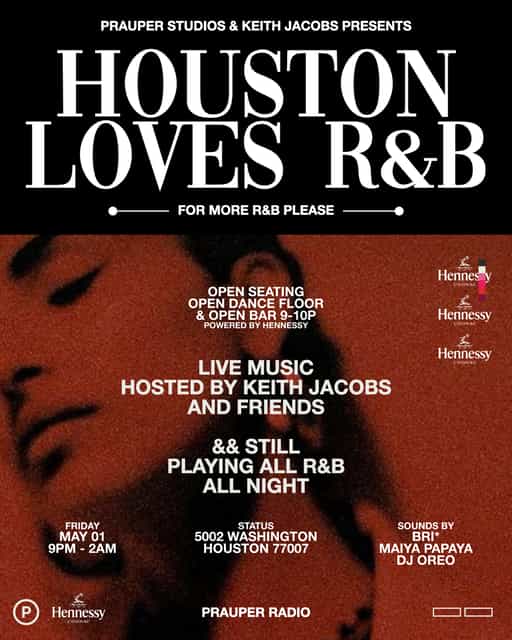 Houston Loves RnB for More RnB Please - Hosted by Keith Jacobs ...