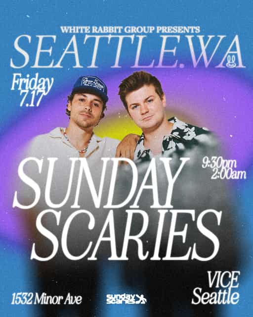 WRG Presents Sunday Scaries | White Rabbit Group | Fri, Jul 17, 2026 ...