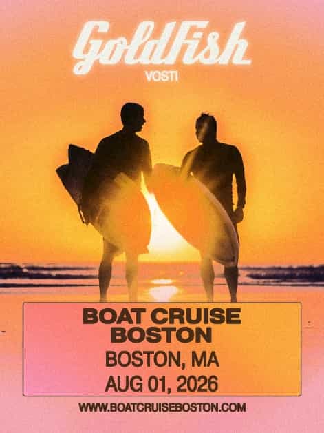 GoldFish | Boat Cruise Boston | Sat, Aug 1, 2026 | 200 Seaport Blvd