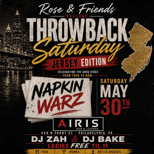 Throwback Saturday | Rose & Friends | Sat, May 30, 2026 | Airis Bar ...