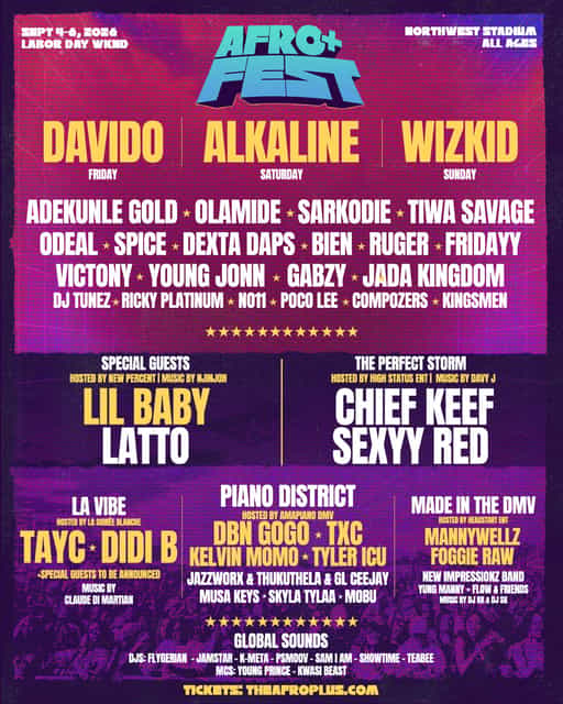 The Afro Plus Festival | The Afro Plus | Fri, Sep 4, 2026 | Northwest ...