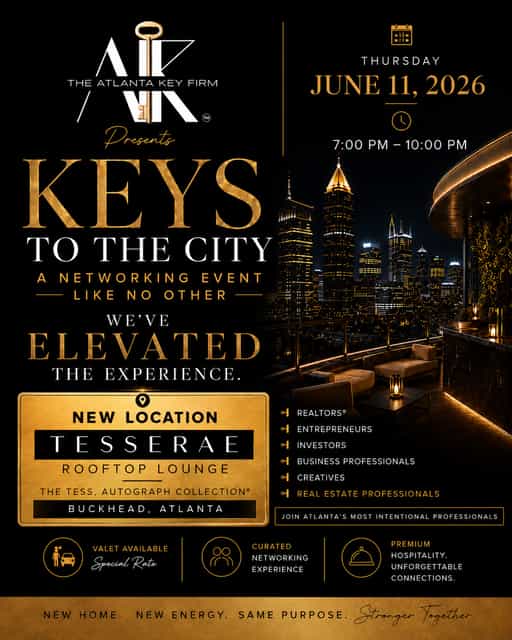 KEYS TO THE CITY NETWORKING MIXER NEW LOCATION | The Atlanta Key Firm ...