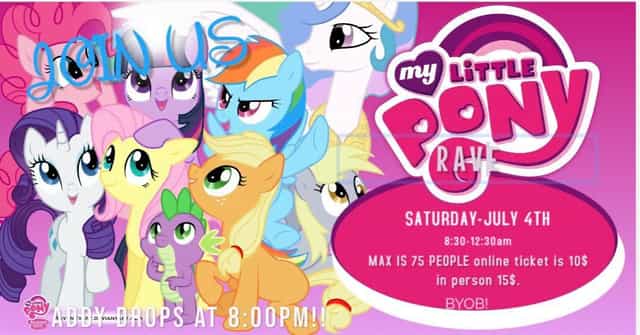 My Little Pony Rave | Pink Neon Nights | Sat, Jul 4, 2026 | Las Vegas