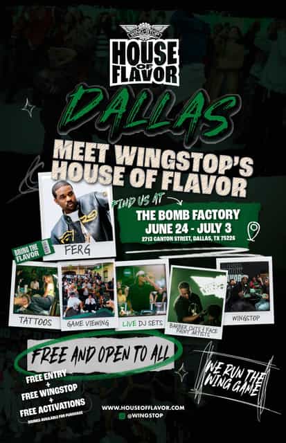 The Bomb Factory is bringing Wingstop's House of Flavor | Wingstop ...