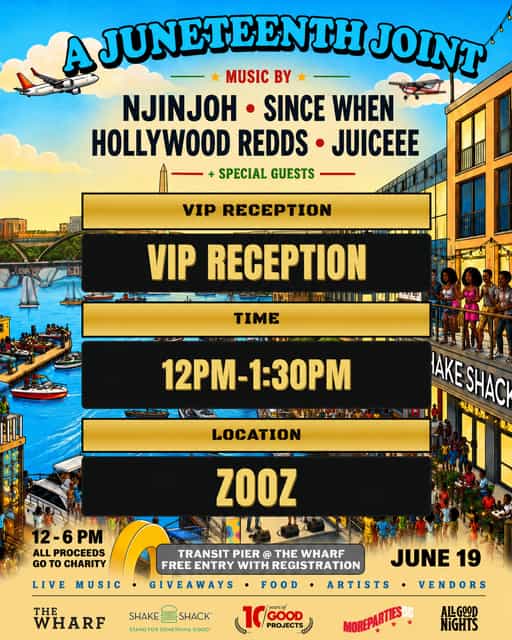 The VIP Reception: a Juneteenth Joint | GOODPROJECTS.ORG | Fri, Jun 19 ...