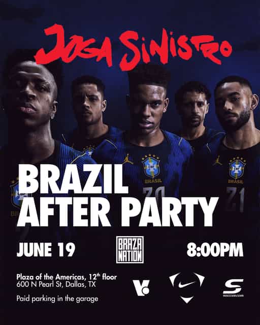 JOGA SINISTRO - BRAZIL AFTER PARTY | Vanta Athletics | Fri, Jun 19 ...