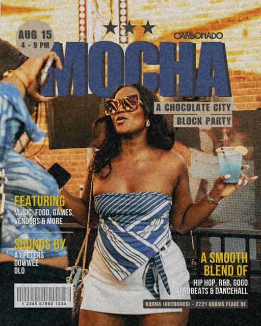 MOCHA Chocolate City Block Party flyer