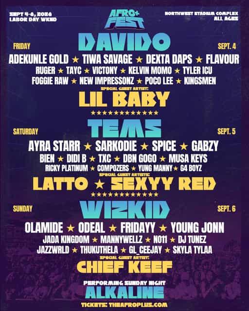 The Afro Plus Festival | The Afro Plus | Fri, Sep 4, 2026 | Northwest ...
