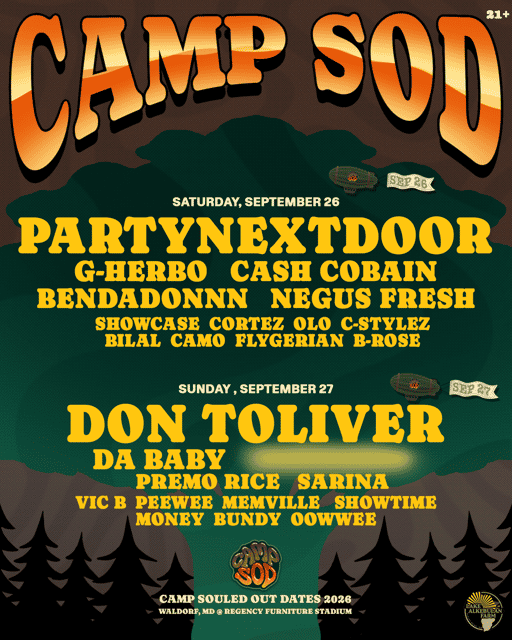 Camp Souled Out Dates Festival flyer