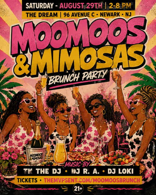 Moomoo & Mimosas Brunch Party