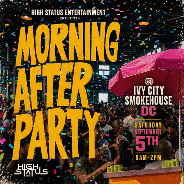 The Morning After Party flyer