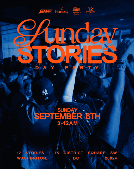 Sunday Stories Labor Day Edition flyer
