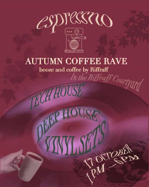 Espressno: Autumn Coffee Rave | Espressno | Sat, Oct 17, 2026 | 60 ...