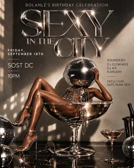 Sexy in the City flyer