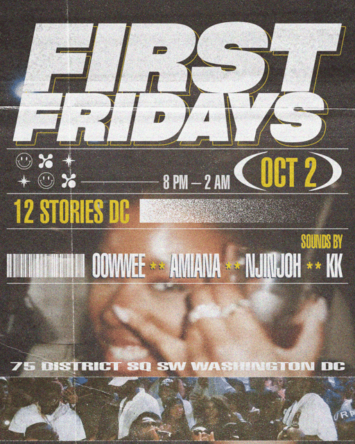 First Fridays October flyer