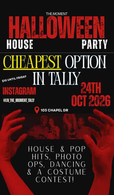 HALLOWEEN HOUSE PARTY | LivTheMoment | Sat, Oct 24, 2026 | House Party