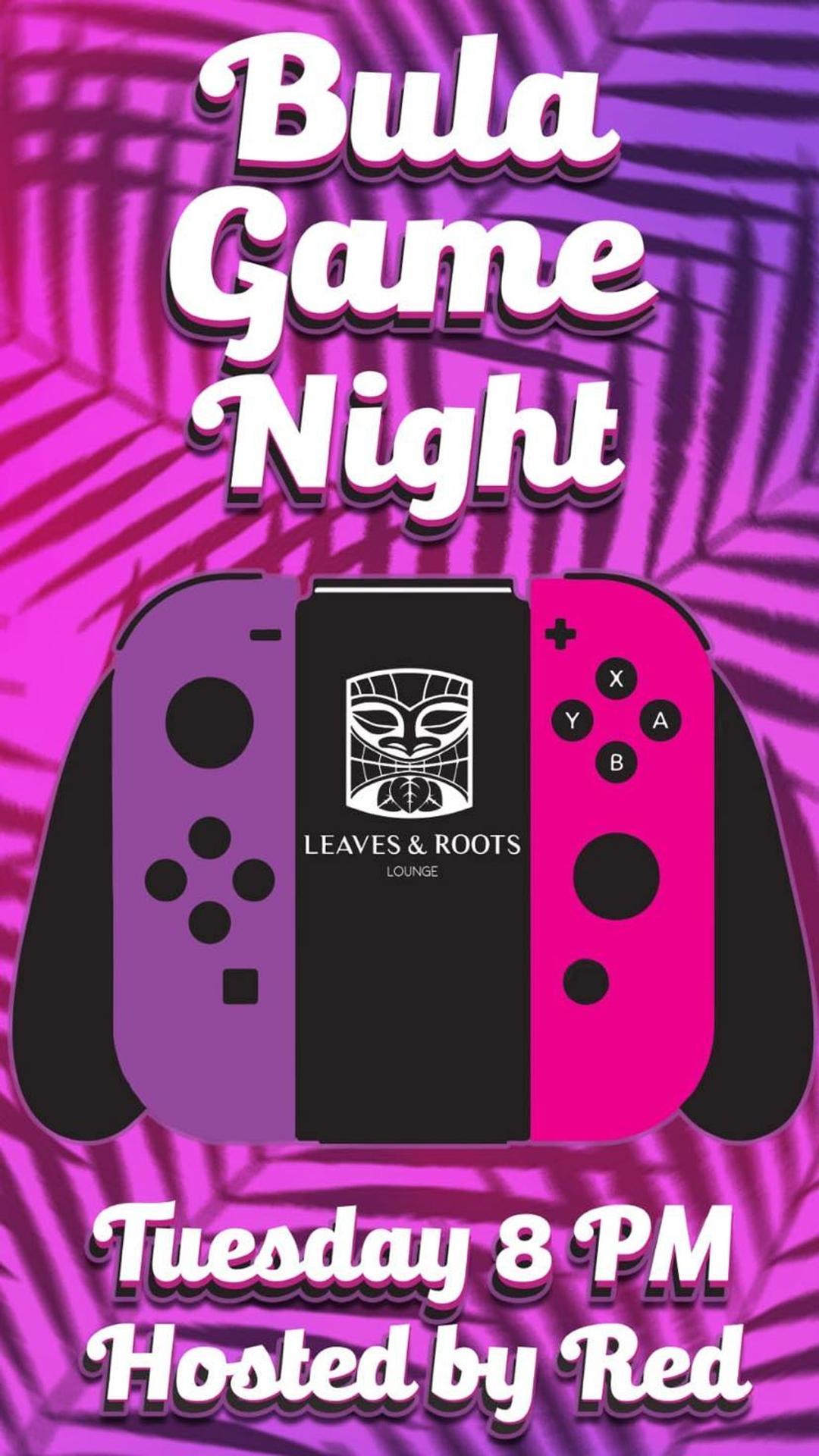 Bula Video Game Night! | Leaves & Roots Lounge | Tue, Aug 20, 2024 ...
