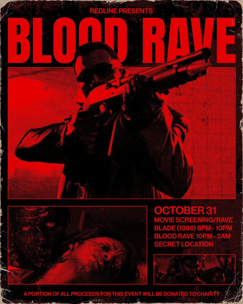 BLOOD RAVE | REDLINE | Thu, Oct 31, 2024 | REDLINE THEATER