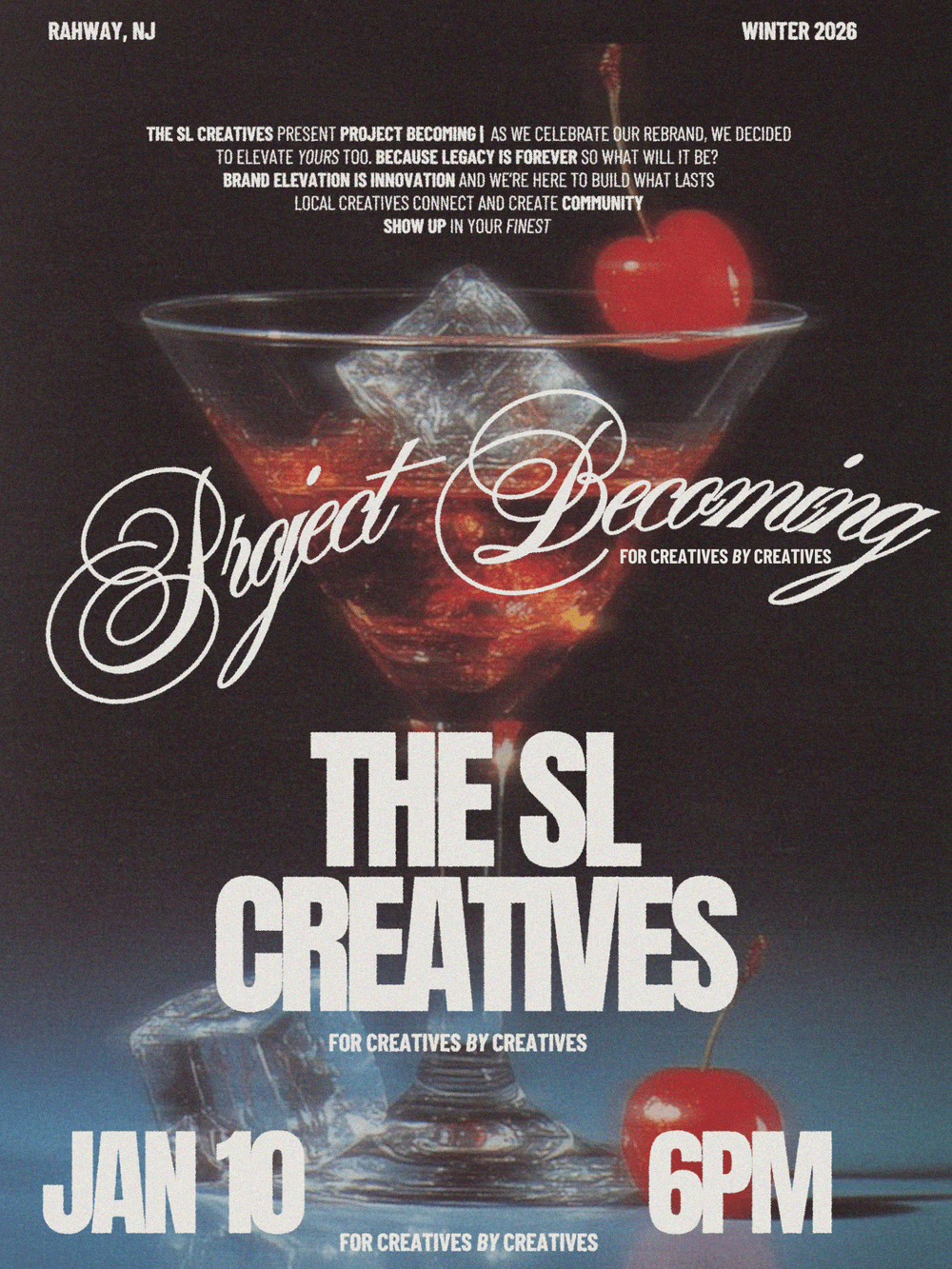 “PROJECT BECOMING” 2026 | THE SL CREATIVES | Sat, Jan 10, 2026 ...