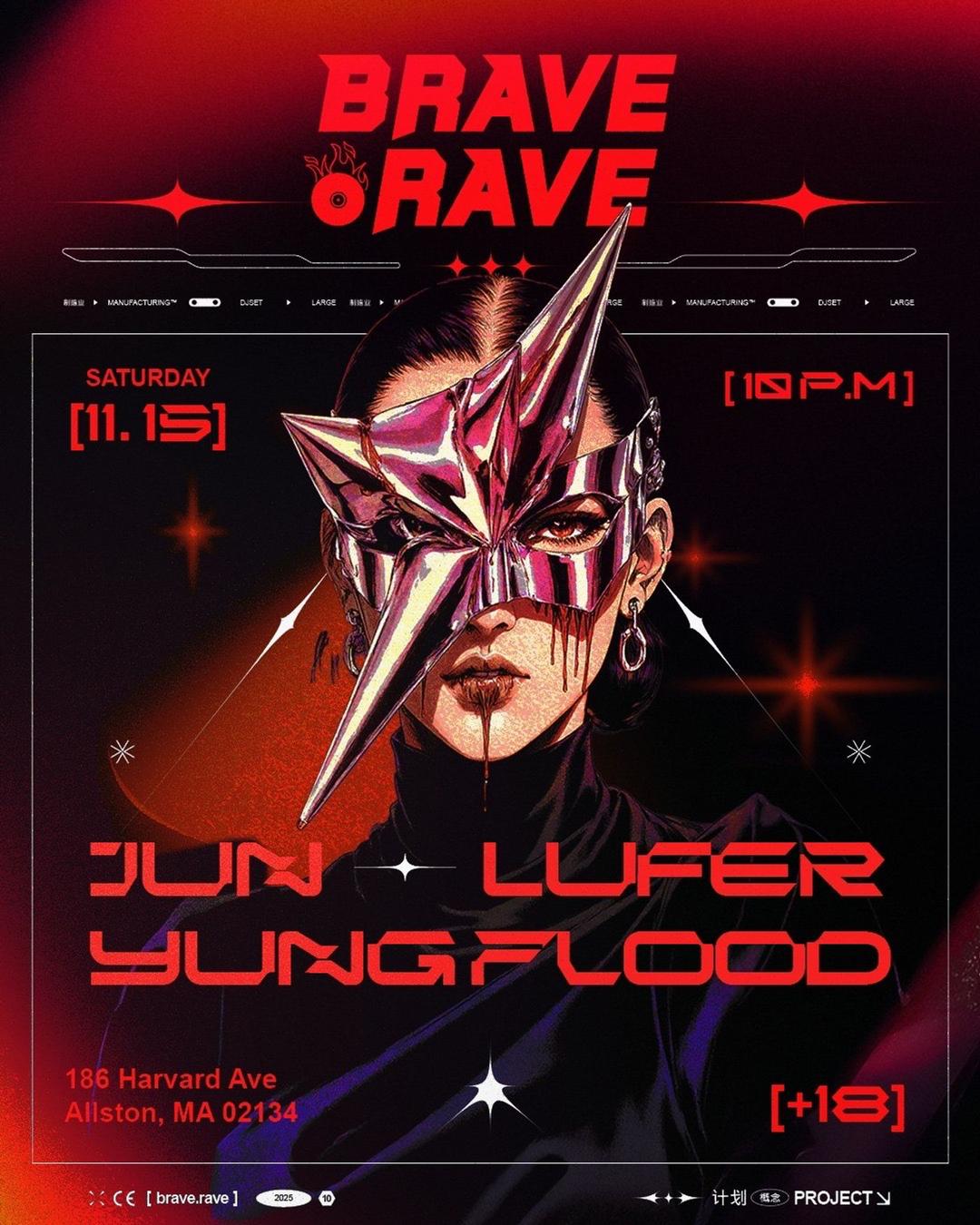 Brave Rave [18+] (11/15/25) | BRAVE RAVE | Sat, Nov 15, 2025 | Han ...