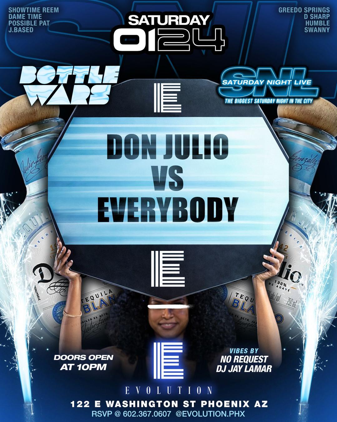 SATURDAY NIGHT LIVE @ EVOLUTION NIGHTCLUB | Plush | Sat, Jan 24, 2026 ...