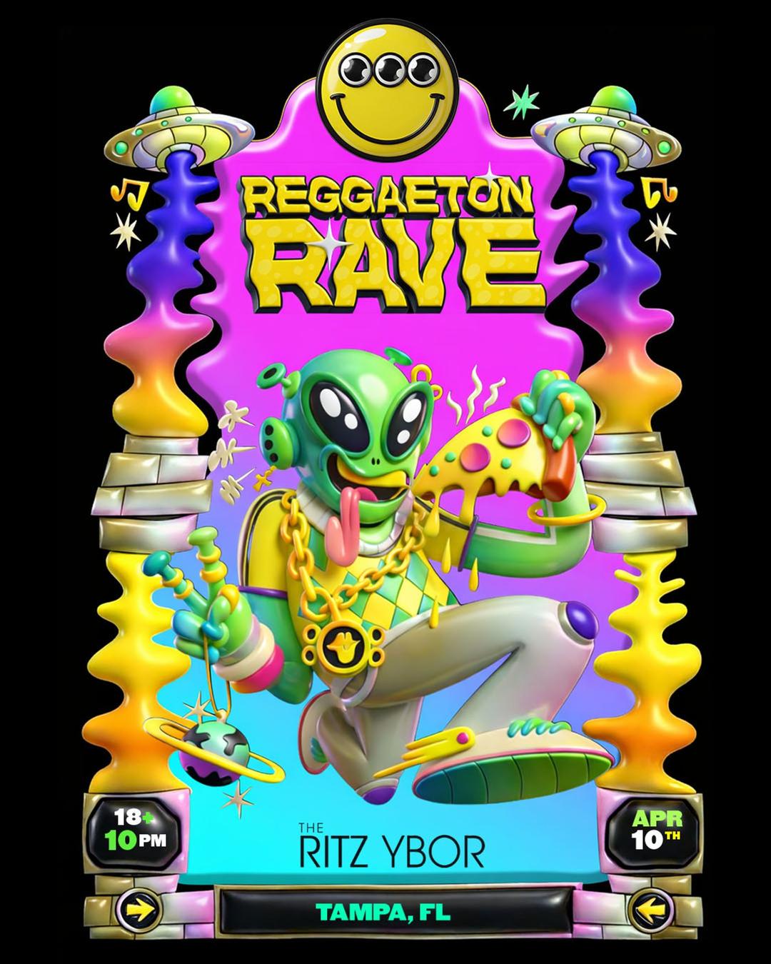 00's～HIPHOP R&B REGGAETONレコード12インチ盤9枚セット Reggaeton Rave - Tampa, FL | April 10th (18+) | reggaetonLABS