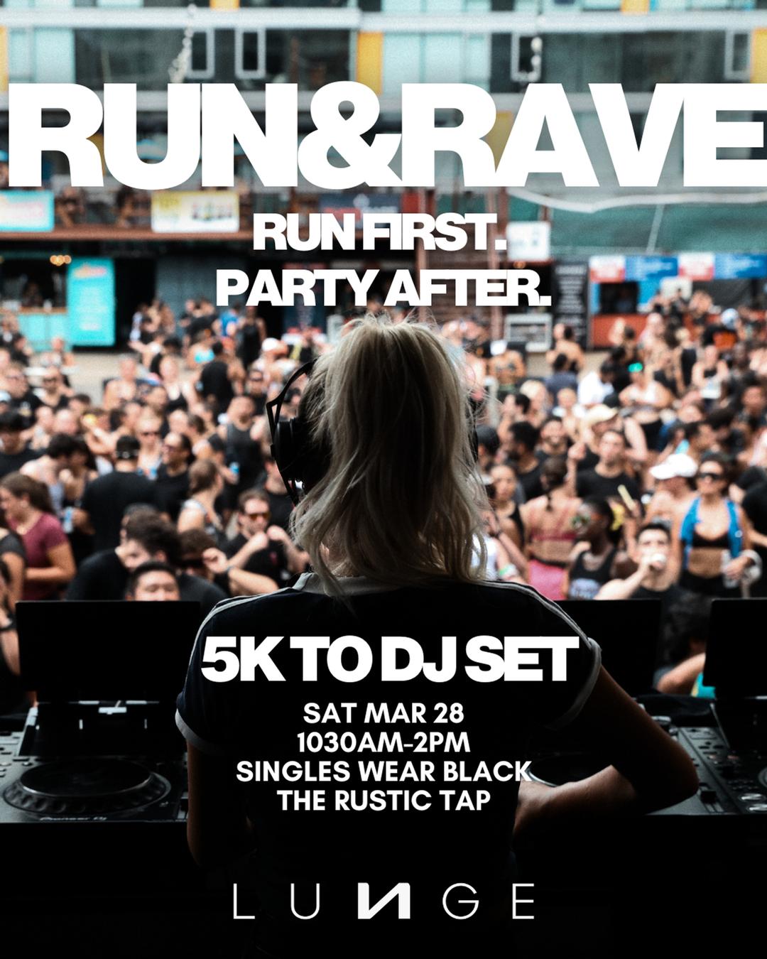 Posh Raver Lunge Run & Rave | Lunge | Sat, Mar 28, 2026 | The Rustic Tap Austin