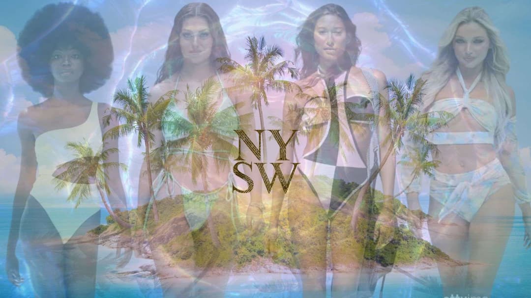 New York Swim Week: Paradise Island flyer hero image hosted by New York Swim Week at Life Time SKYDECK starting at 2023-07-29T14:00:00.000Z