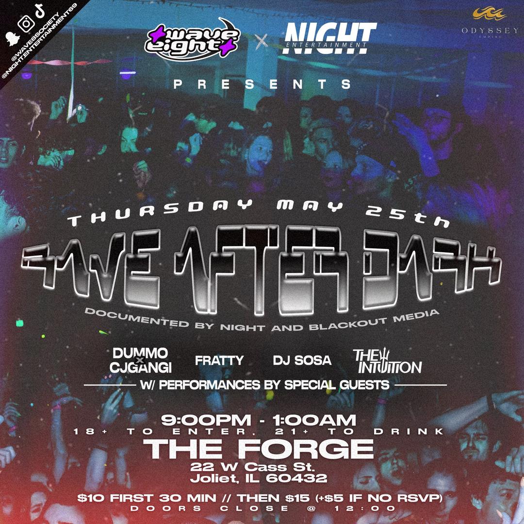 Posh Raver Rave After Dark | Events by Wave8 | Thu, May 25, 2023 | The Forge