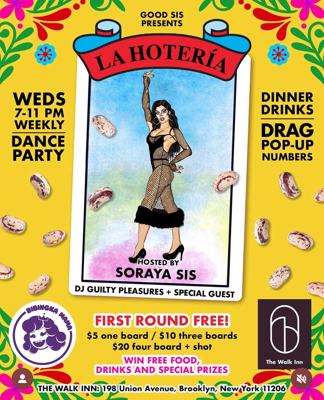 Loteria Night | The Walk Inn (Brooklyn) | Wed, Jan 7, 2026 | The Walk Inn