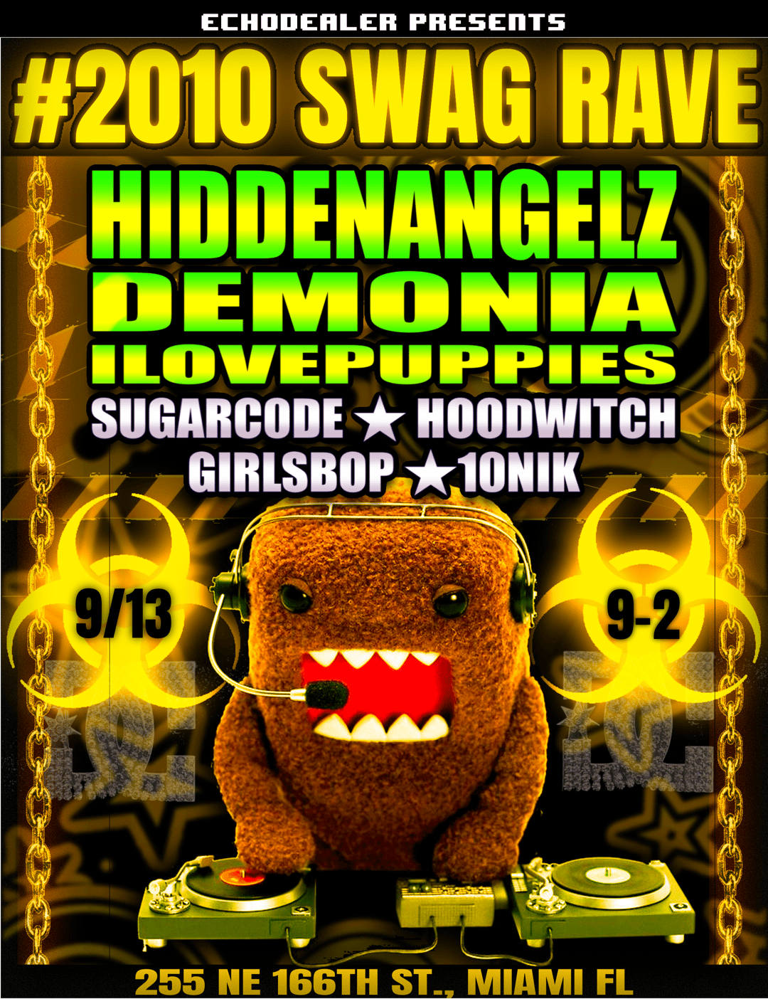 #2010 SWAG RAVE | ECHODEALER | Sat, Sep 13, 2025 | 255 NE 166th St