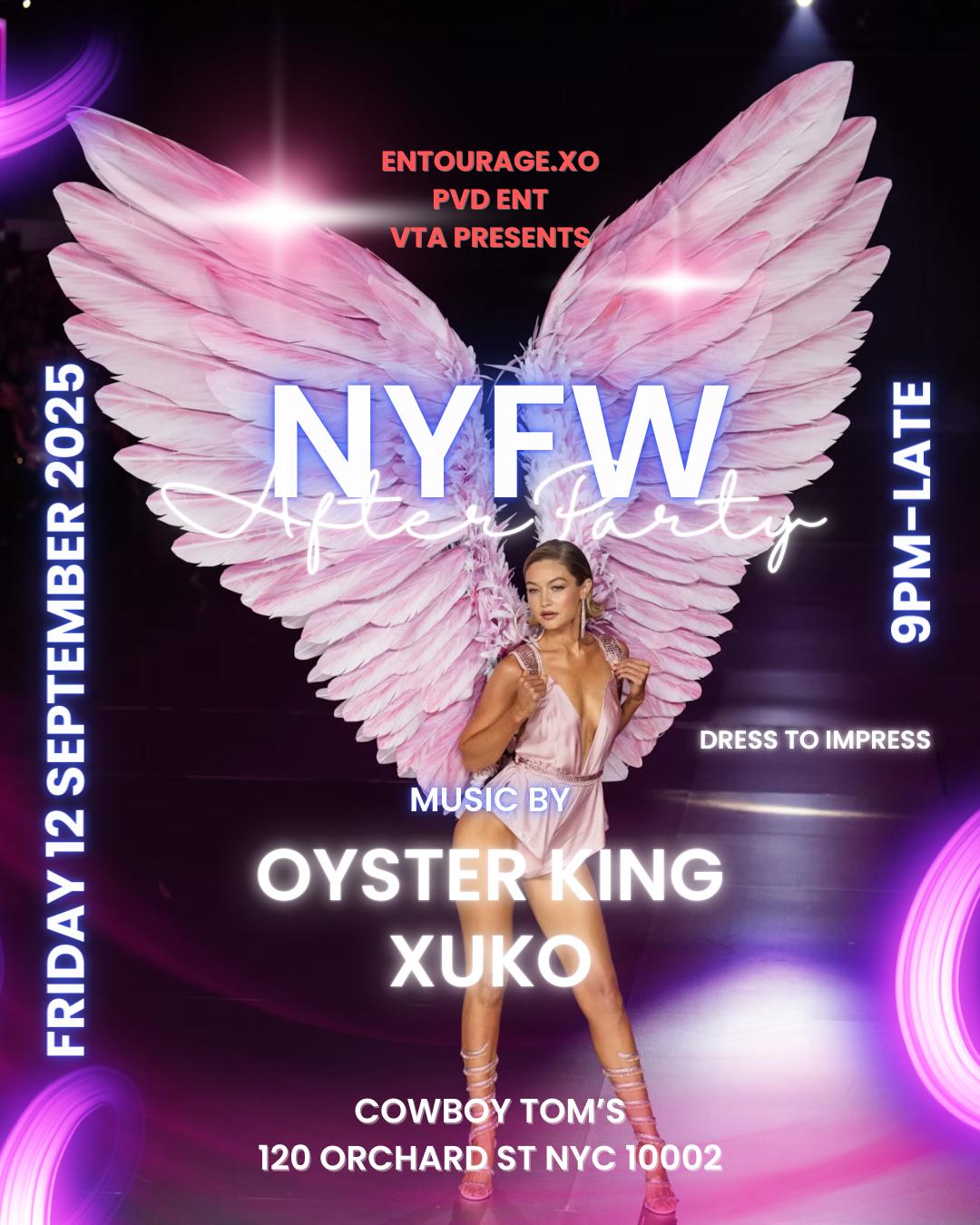NYFW AFTER PARTY VICKY DON'T TELL NOBODY | Cowboy Tom | Fri, Sep 12 ...