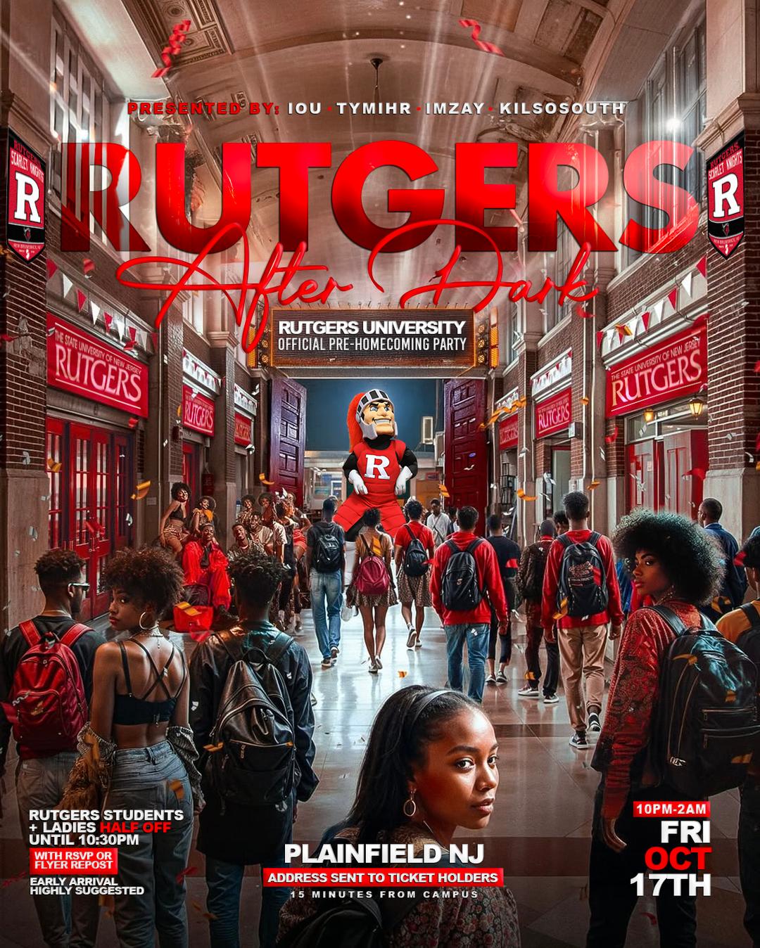 RUTGERS AFTER DARK: Rutgers Official Pre Homecoming Party ...