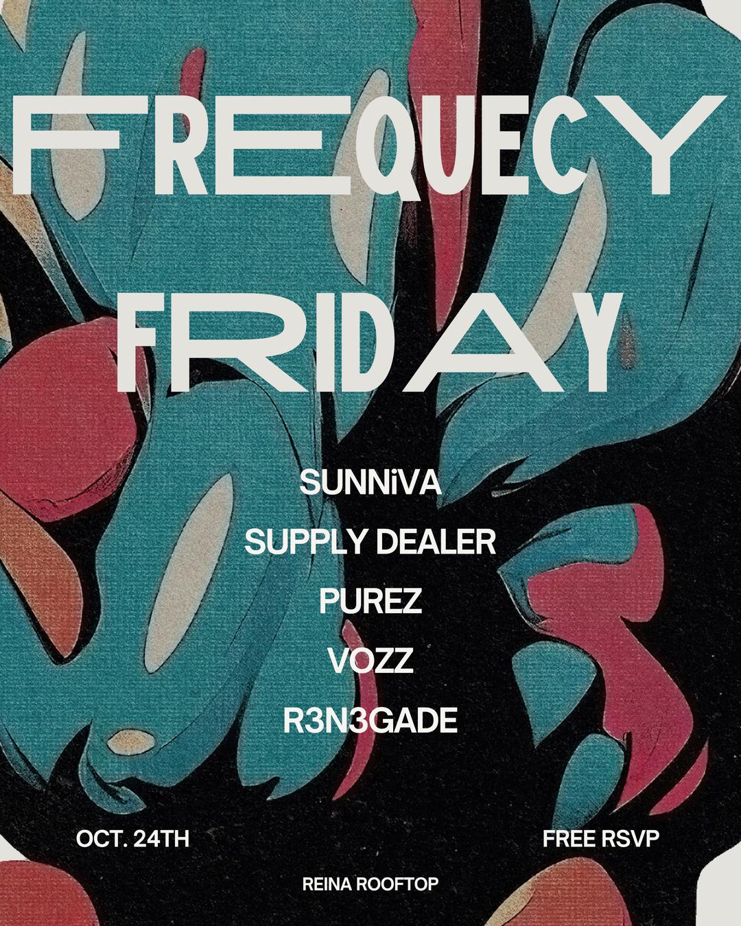 FREQUENCY FRIDAY - REINA | The Baths | Fri, Oct 24, 2025 | Reina Rooftop