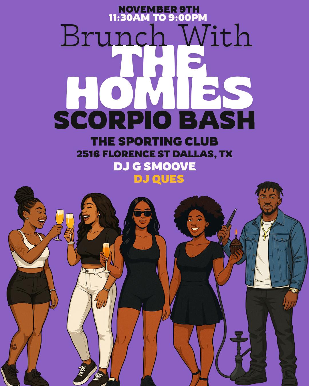 Brunch With The Homies | Socialites Motion | Sun, Nov 9, 2025 ...