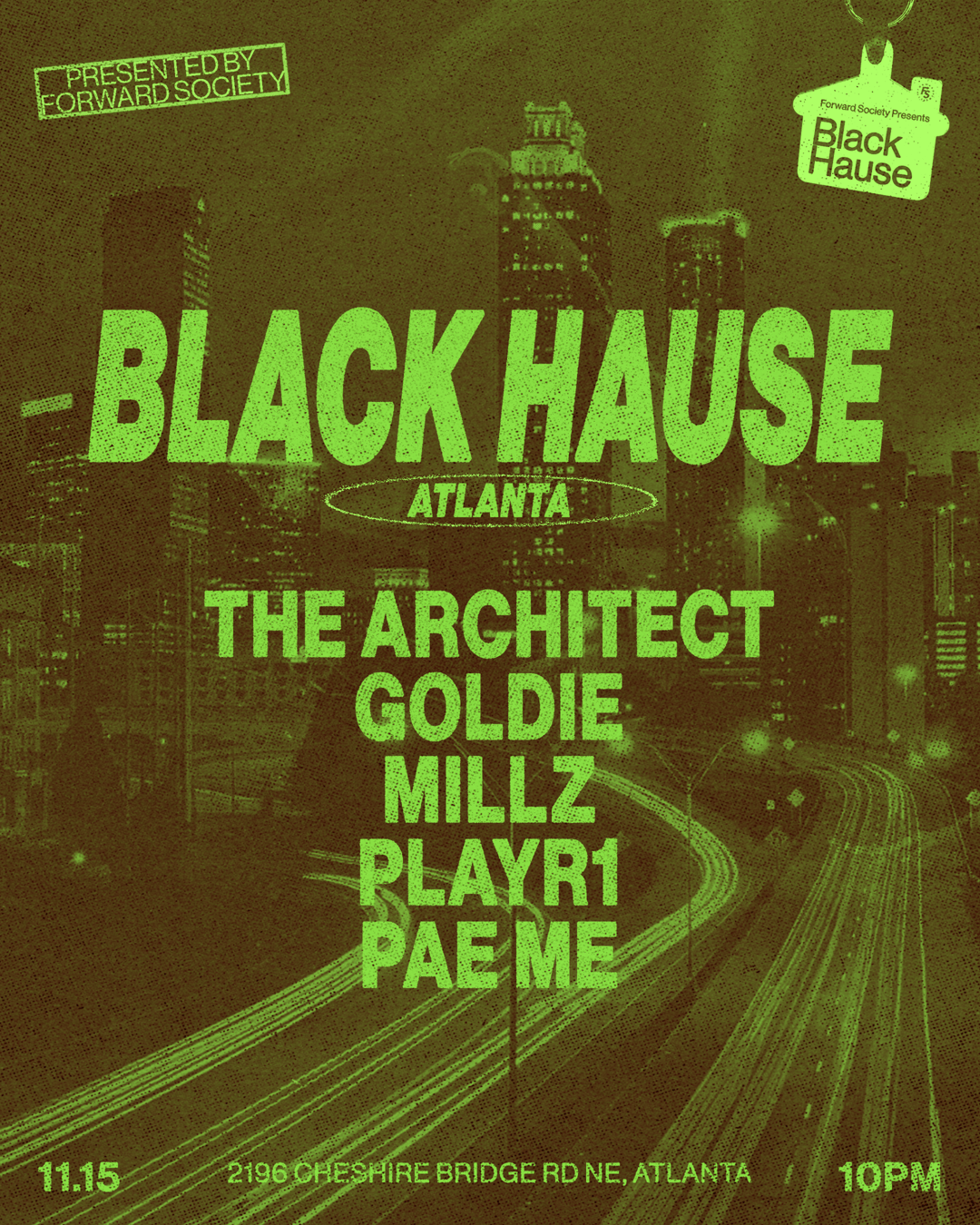 BLACK HAUSE TO THE A!! PRESENTED BY FORWARD SOCIETY | Forward Society ...