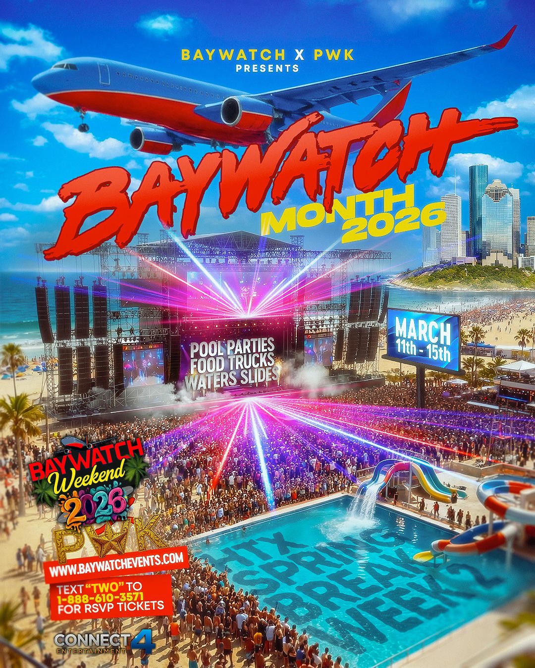 Baywatch Month Houston '26- Week 2 Pool Party Series! | Baywatchevents ...