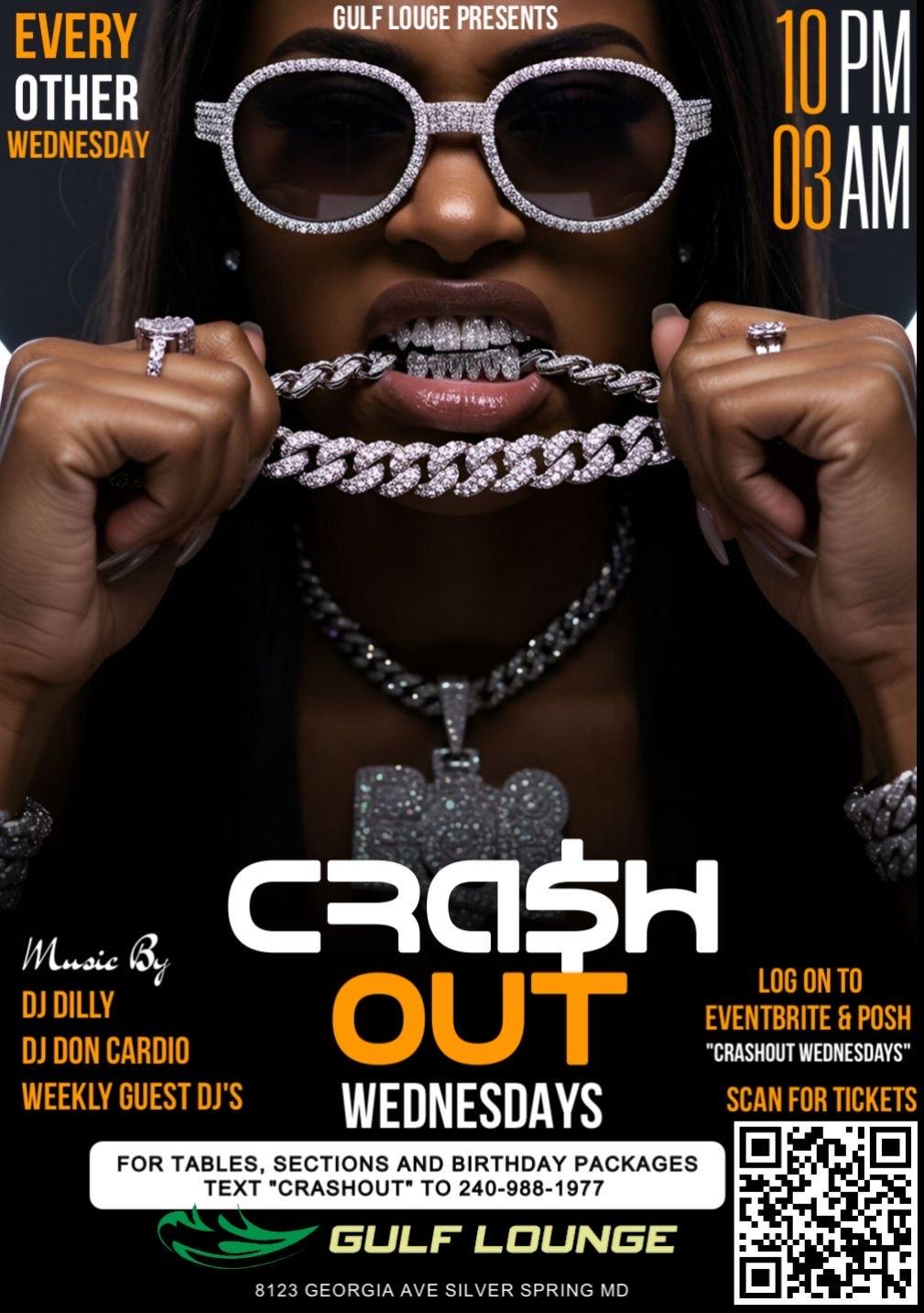 CRA$HOUT WEDNESDAYS | SETA OASIS | Wed, Apr 8, 2026 | Gulf Lounge